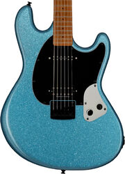 Elektrische gitaar in strat vorm Sterling by musicman Fluff - Amana Boat Blue