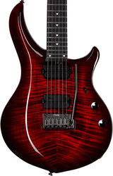 Metalen elektrische gitaar Sterling by musicman John Petrucci Majesty MAJ200XFM - Royal red