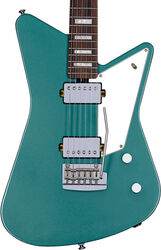 Retro-rock elektrische gitaar Sterling by musicman Mariposa - Dorado green