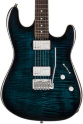 Elektrische gitaar in str-vorm Sterling by musicman Sabre - Deep blue burst