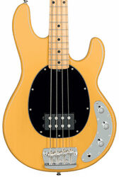 Solid body elektrische bas Sterling by musicman Stingray Classic RAY24CA (MN) - butterscotch