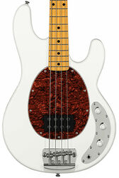 Solid body elektrische bas Sterling by musicman Stingray Classic RAY24CA (MN) - Olympic white