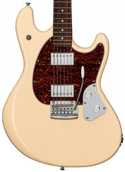 Elektrische gitaar in str-vorm Sterling by musicman Stingray Guitar SR50 - Buttermilk