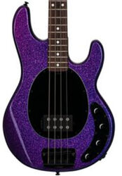 Solid body elektrische bas Sterling by musicman Stingray Ray34 (MN) - Purple sparkle