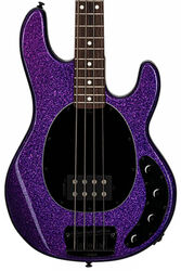 Solid body elektrische bas Sterling by musicman Stingray Ray34 (RW) - Purple sparkle