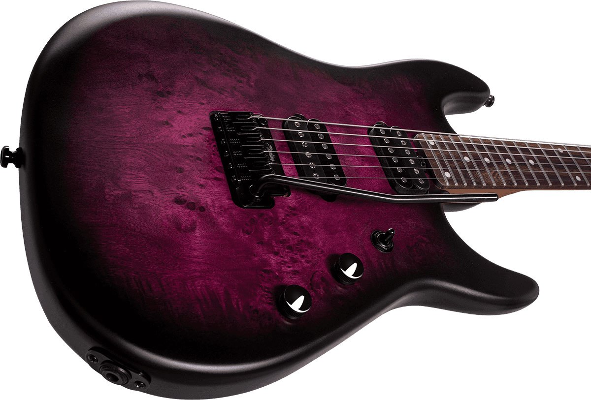 Sterling By Musicman Jason Richardson6 Cutlass Signature Hh Trem Rw - Cosmic Purple Burst Satin - Elektrische gitaar in Str-vorm - Variation 2