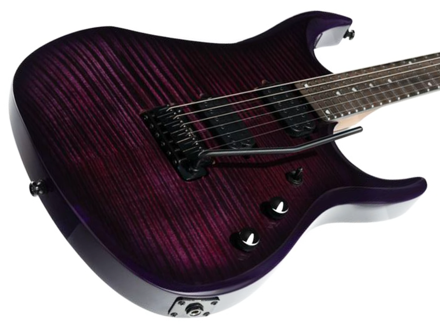 Sterling By Musicman John Petrucci Jp150dfm Signature 2h Dimarzio Trem Eb - Purple Nebula - Kenmerkende elektrische gitaar - Variation 2