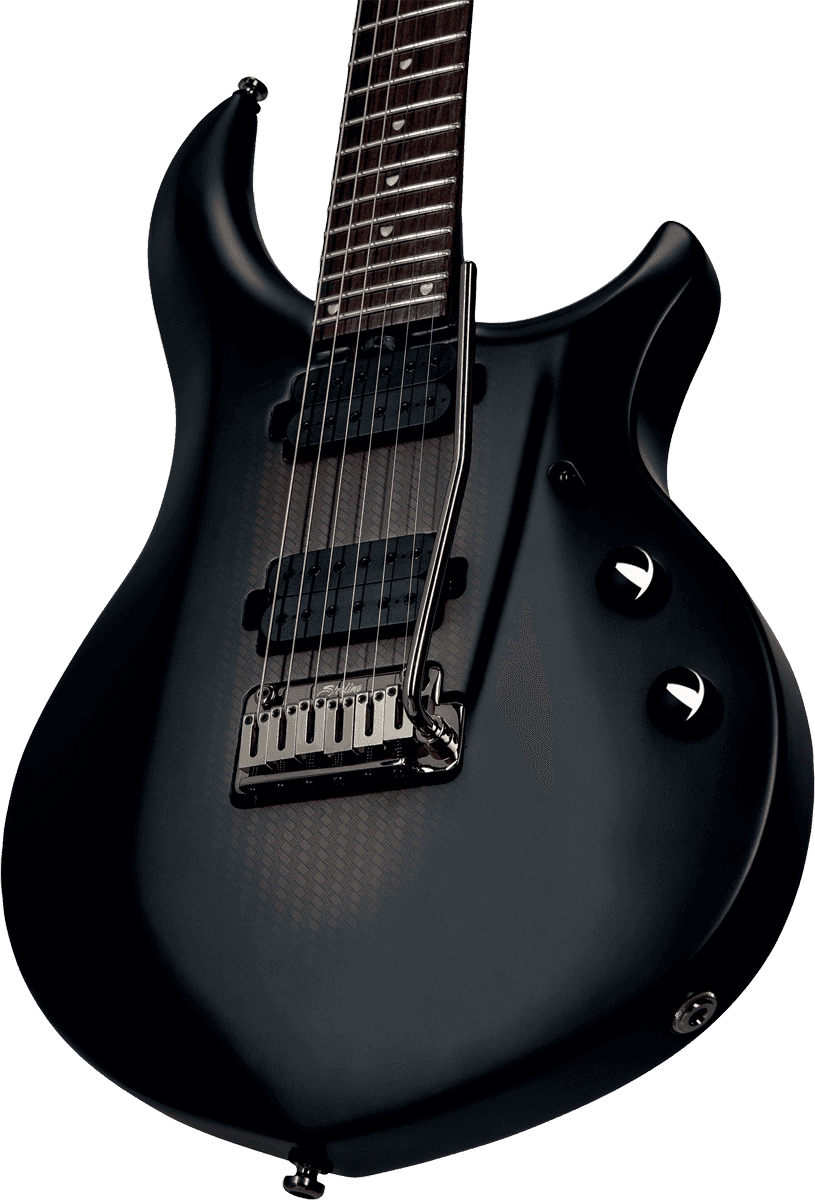 Sterling By Musicman John Petrucci Majesty Maj100 Signature Hh Trem Rw - Stealth Black - Elektrische gitaar in Str-vorm - Variation 3