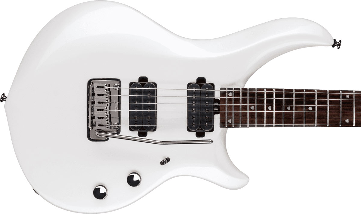 Sterling By Musicman John Petrucci Majesty X Maj100x Signature Hh Trem Rw - Pearl White - Elektrische gitaar in Str-vorm - Variation 2