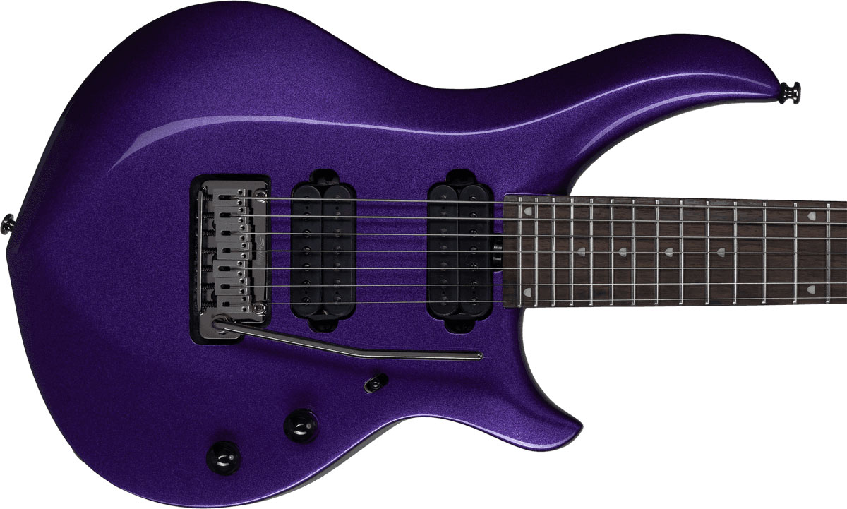 Sterling By Musicman John Petrucci Majesty X Maj170x Signature Hh Trem Rw - Purple Metallic - 7-snarige elektrische gitaar - Variation 2