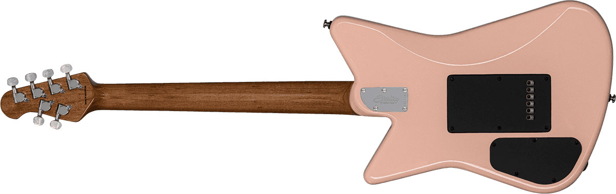 Sterling By Musicman Mariposa Hh Trem Rw - Pueblo Pink - Retro-rock elektrische gitaar - Variation 1