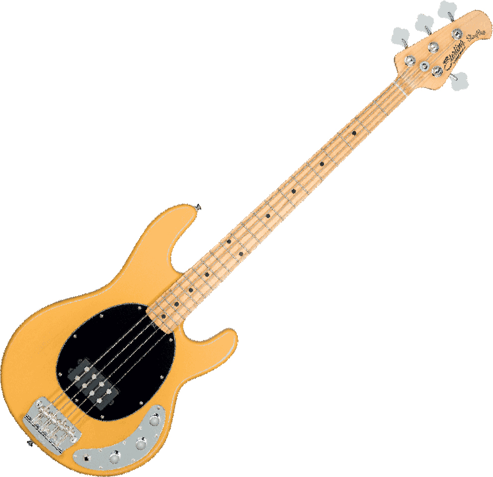 Sterling By Musicman Stingray Classic Ray24ca Active 1h Mn - Butterscotch - Solid body elektrische bas - Variation 4