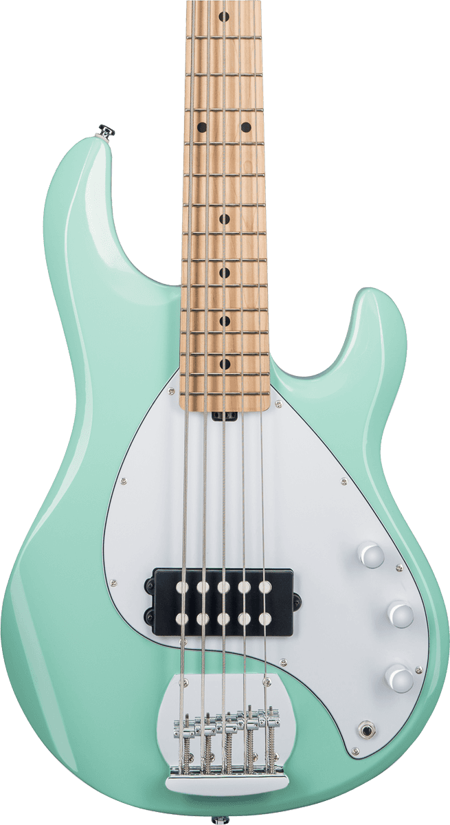 Sterling By Musicman Sub Ray5 5-cordes Active Jat - Mint Green - Solid body elektrische bas - Variation 1