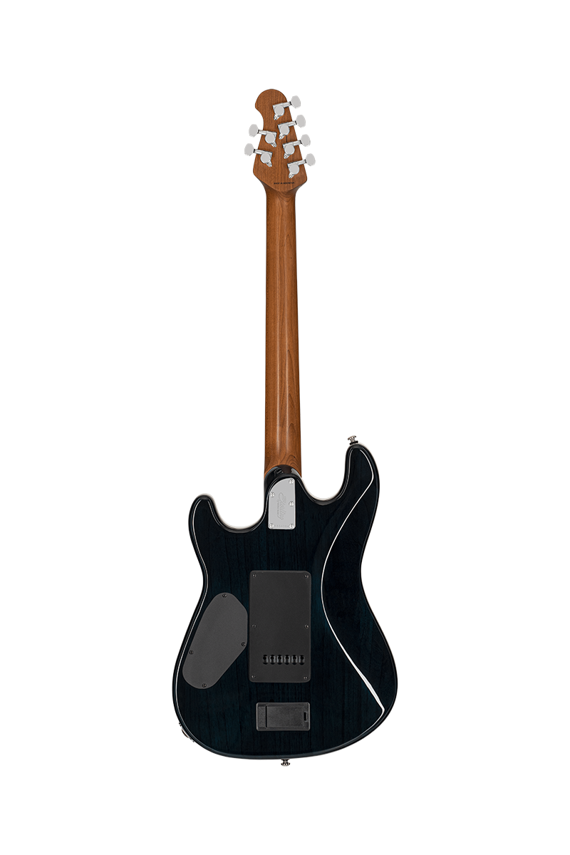 Sterling By Musicman Sabre Hh Trem Mn - Deep Blue Burst - Elektrische gitaar in Str-vorm - Variation 2