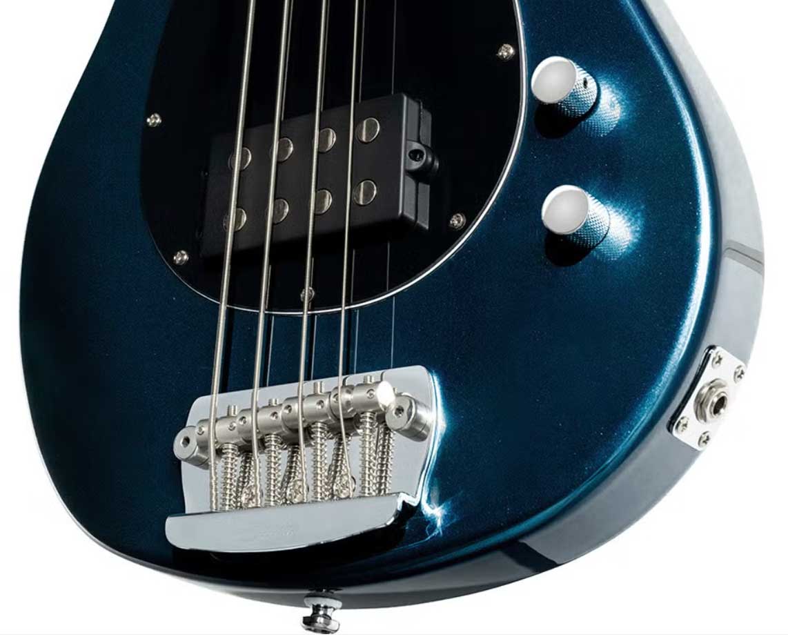 Sterling By Musicman Sterling Sb14 Ltd 1h Rw - Blue Pearl - Solid body elektrische bas - Variation 3