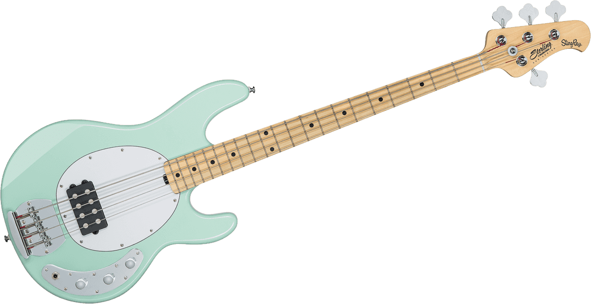 Sterling By Musicman Sub Ray4 (mn) - Mint Green - Solid body elektrische bas - Variation 3