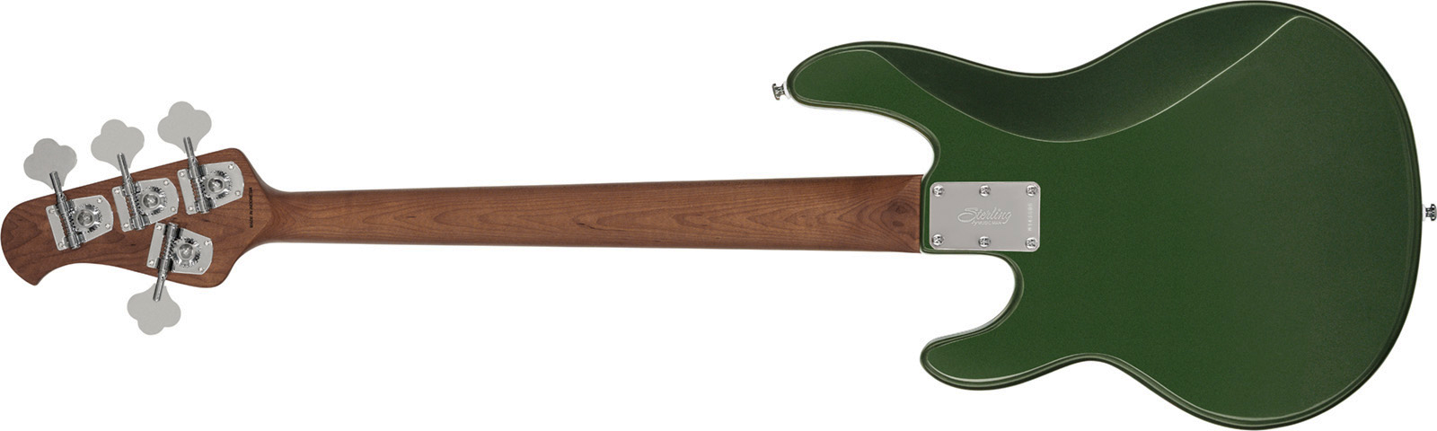 Sterling By Musicman Stingray Short Scale Rayss4 Shsc 1h Mn - Charging Green - Solid body elektrische bas - Variation 1