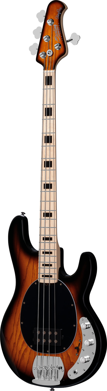 Sterling By Musicman Stingray4 Sub Series 1h Mn - Vintage Sunburst - Solid body elektrische bas - Variation 1