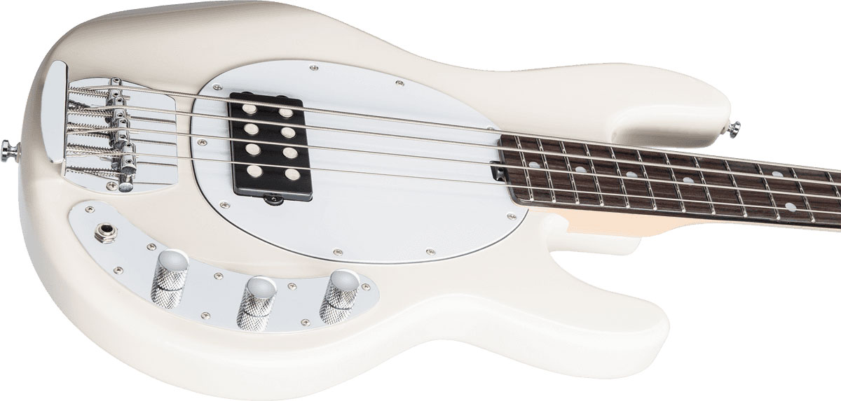 Sterling By Musicman Sub Ray4 Active Jat - Vintage Cream - Solid body elektrische bas - Variation 3