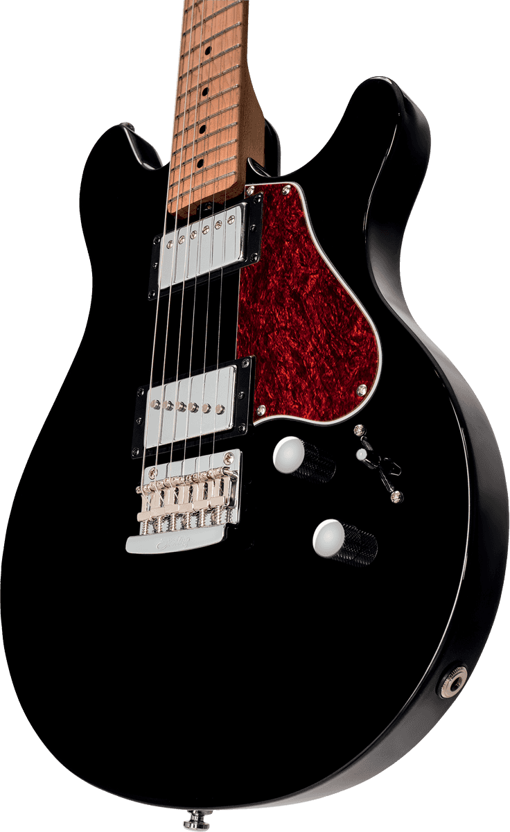 Sterling By Musicman James Valentine Jv60 Signature Hh Ht Mn - Black - Kenmerkende elektrische gitaar - Variation 4