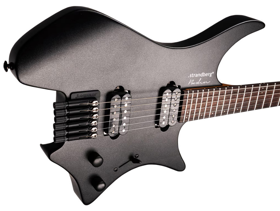 Strandberg Boden Essential 6 2h Ht Rw - Black Granite - Elektrische reisgitaar - Variation 3