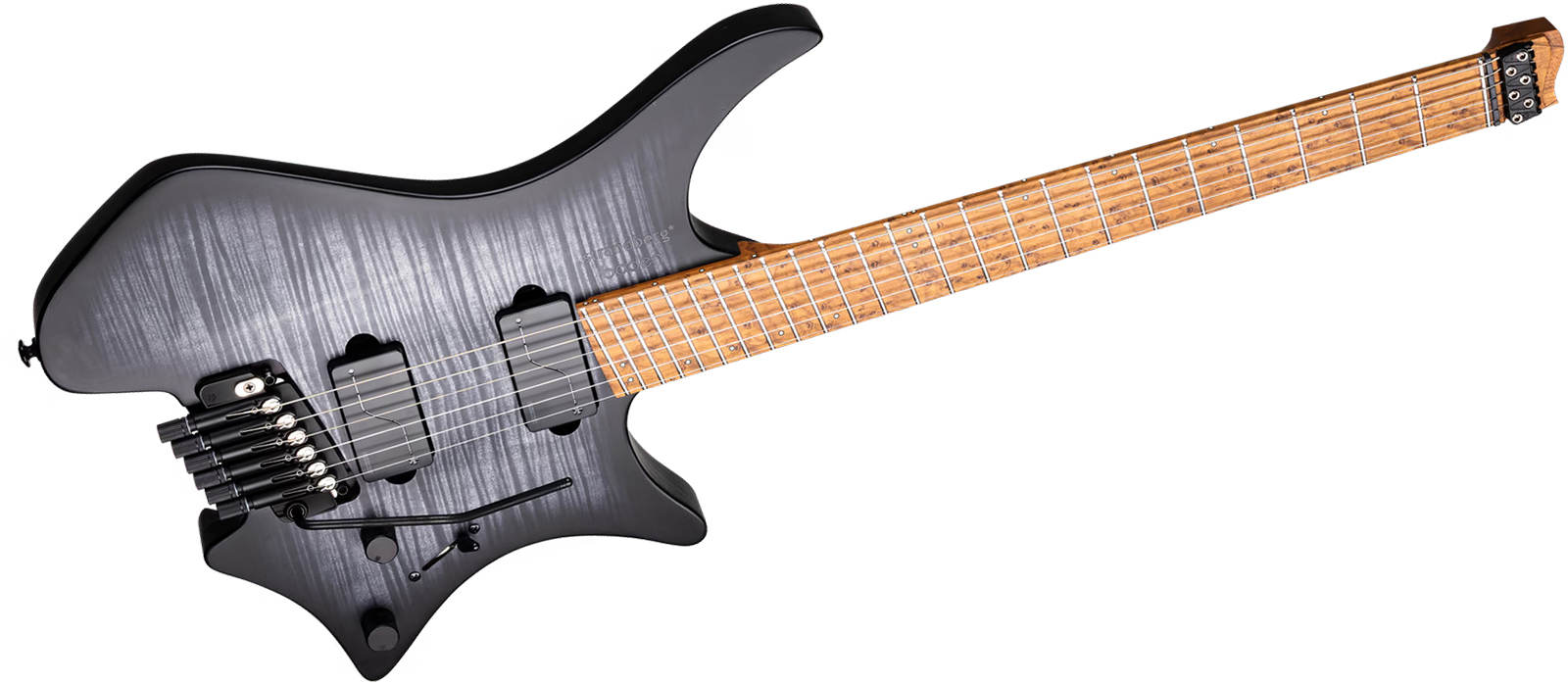Strandberg Boden Original N2.6t 6c 2h Fishman Fluence Trem Mn - Black Denim Burst Satin - Multi-scale gitaar - Variation 1