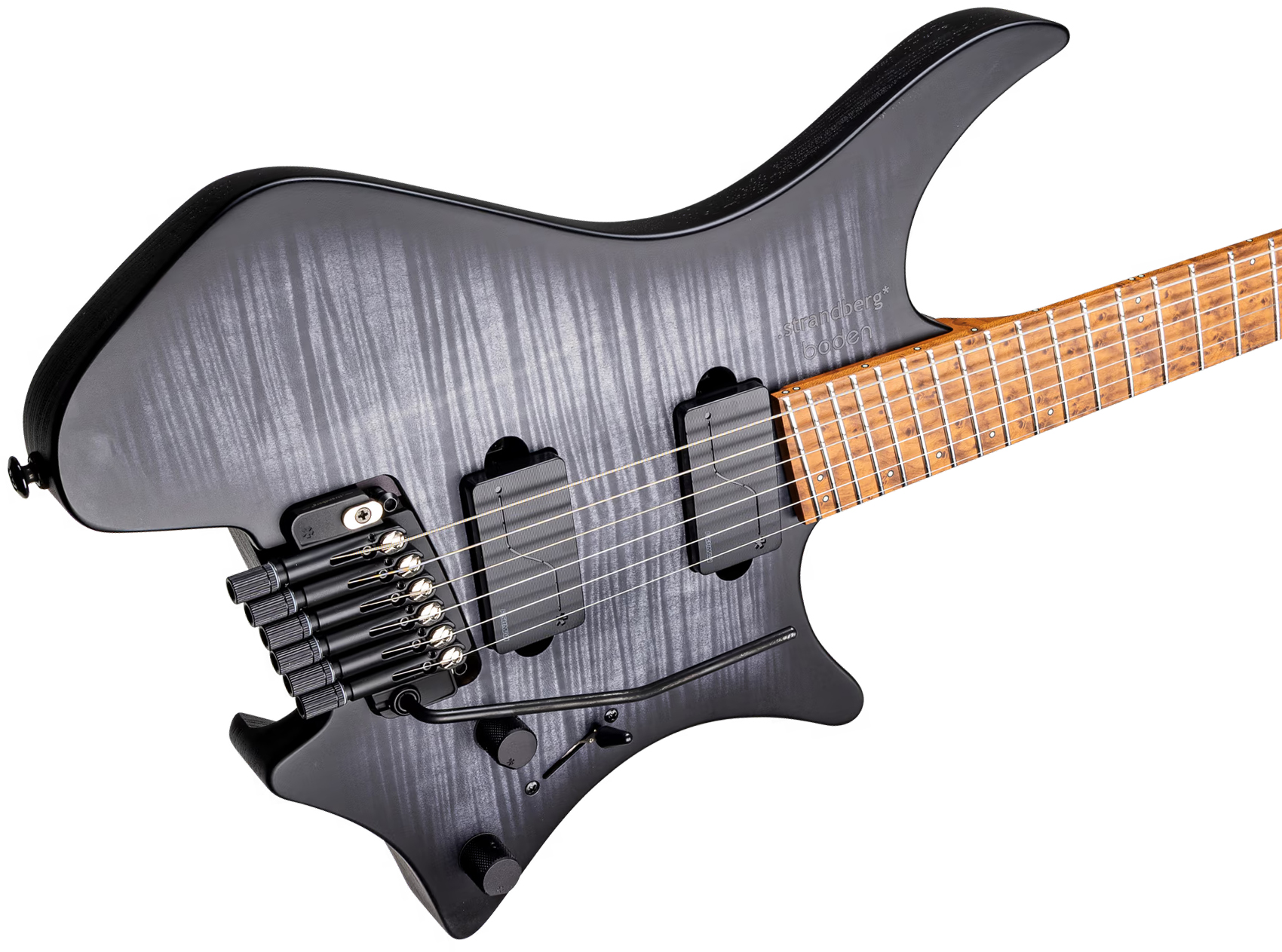 Strandberg Boden Original N2.6t 6c 2h Fishman Fluence Trem Mn - Black Denim Burst Satin - Multi-scale gitaar - Variation 2