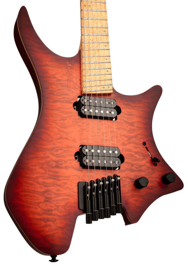 Strandberg Boden Original Nx 6c Multiscale 2h Fishman Fluence Modern Ht Mn - Autumn Red - Multi-scale gitaar - Variation 7