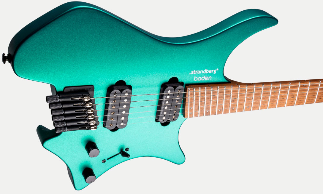 Strandberg Boden Standard N2.6 6c 2h Fishman Fluence Ht Mn - Transformative Teal Metallic - Multi-scale gitaar - Variation 4
