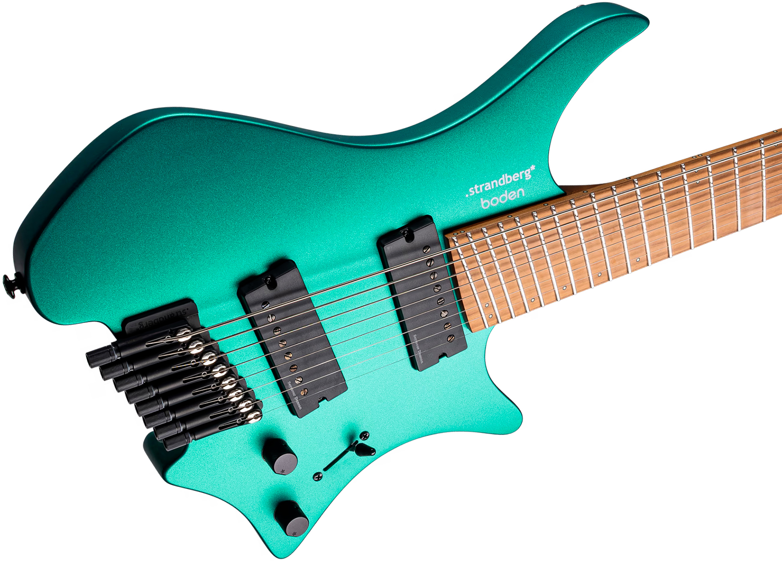 Strandberg Boden Standard N2.8 8c Multiscale 2h Seymour Duncan Ht Mn - Transformative Teal Metallic - Multi-scale gitaar - Variation 3