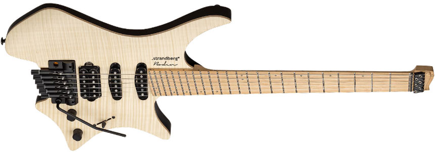 Strandberg Boden Standard Nx 6c Tremolo Multiscale Hss Mn - Natural - Multi-scale gitaar - Variation 1