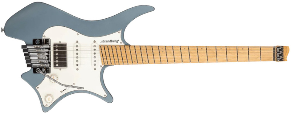Strandberg Boden Classic Nx 6 Hss Trem Mn - Malta Blue - Multi-scale gitaar - Main picture