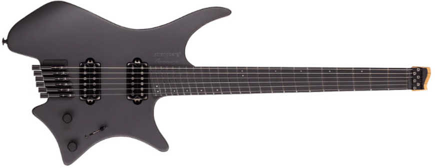 Strandberg Boden Metal Nx 6 2h Ht Ric - Black Granite - Multi-scale gitaar - Main picture