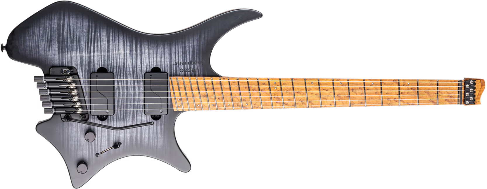 Strandberg Boden Original N2.6t 6c 2h Fishman Fluence Trem Mn - Black Denim Burst Satin - Multi-scale gitaar - Main picture