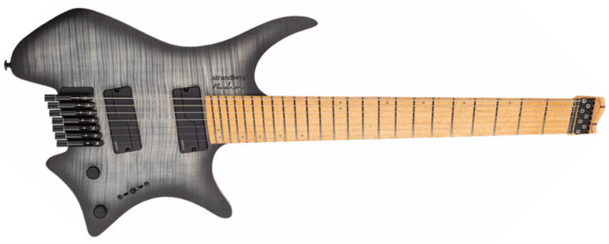 Strandberg Boden Original Nx 7c Multiscale 2h Fishman Fluence Modern Ht Mn - Charcoal Black - Multi-scale gitaar - Main picture