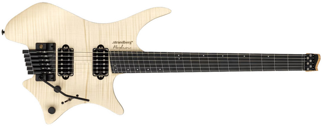 Strandberg Boden Prog Nx 6c Multiscale 2h Ht Ric - Natural Flame - Multi-scale gitaar - Main picture