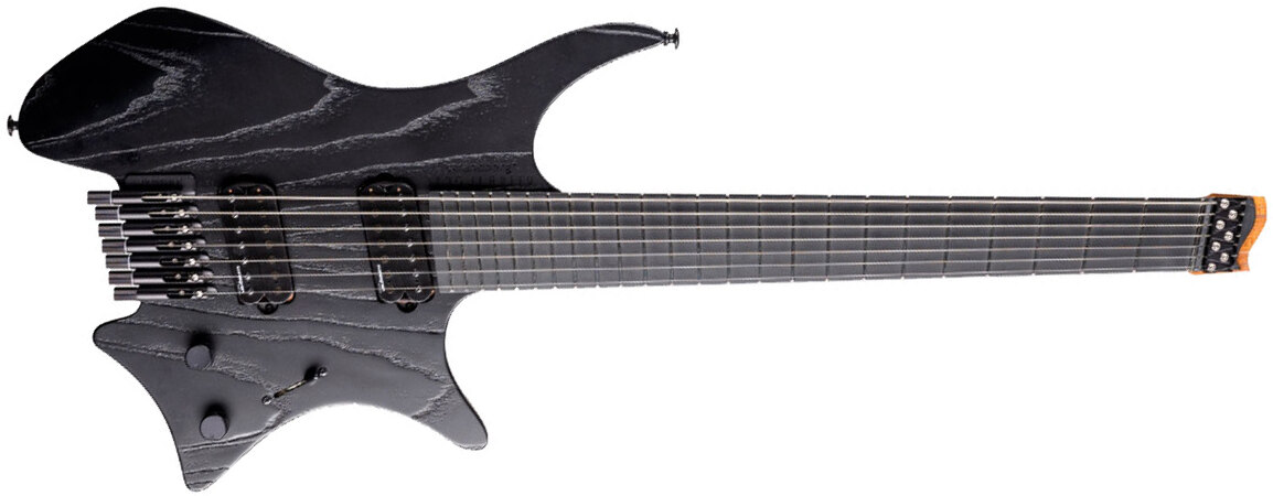 Strandberg Boden Singularity Nx7 7c Multiscale 2h Lundgren Ht Mn - Pitch Black - Multi-scale gitaar - Main picture