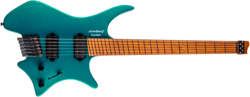 Strandberg Boden Standard N2.6 6c 2h Fishman Fluence Ht Mn - Transformative Teal Metallic - Multi-scale gitaar - Main picture