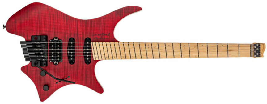 Strandberg Boden Standard Nx 6c Tremolo Multiscale Hss Mn - Red - Multi-scale gitaar - Main picture