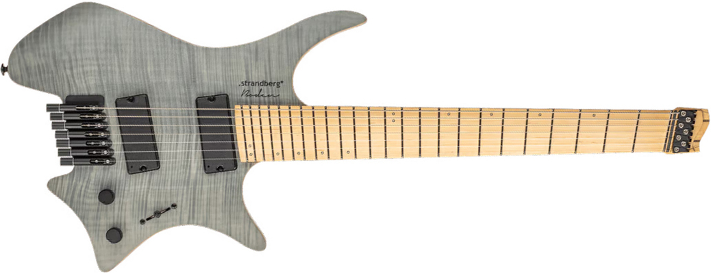 Strandberg Boden Standard Nx 7c Multiscale 2h Ht Mn - Charcoal - Multi-scale gitaar - Main picture