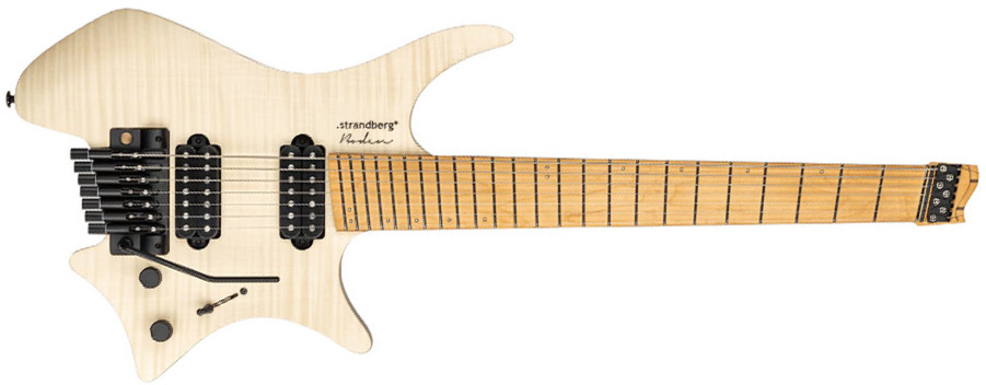 Strandberg Boden Standard Nx 7c Multiscale 2h Trem Mn - Natural - Multi-scale gitaar - Main picture