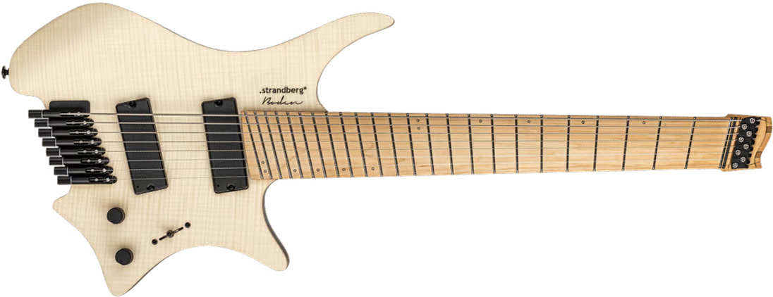 Strandberg Boden Standard Nx 8c Multiscale 2h Ht Mn - Natural - Multi-scale gitaar - Main picture