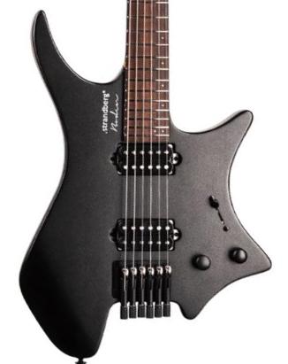 Metalen elektrische gitaar Strandberg Boden Essential 6