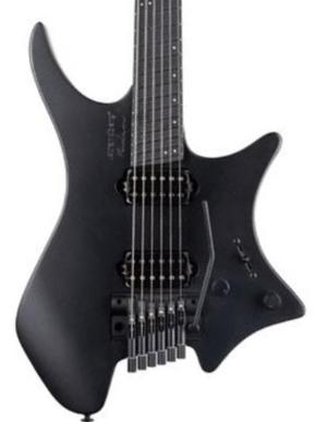 Multi-scale gitaar Strandberg Boden Metal NX 6 Tremolo - Black granite