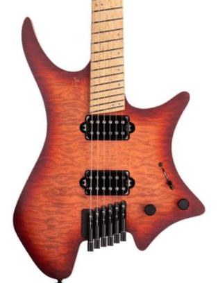 Multi-scale gitaar Strandberg Boden Original NX 6 - Autumn red