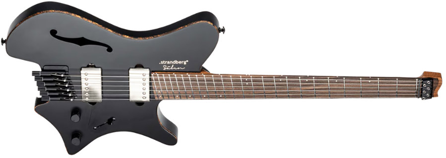 Strandberg Salen Jazz Nx 6c 2h Ht Rw - Black - Multi-scale gitaar - Variation 1