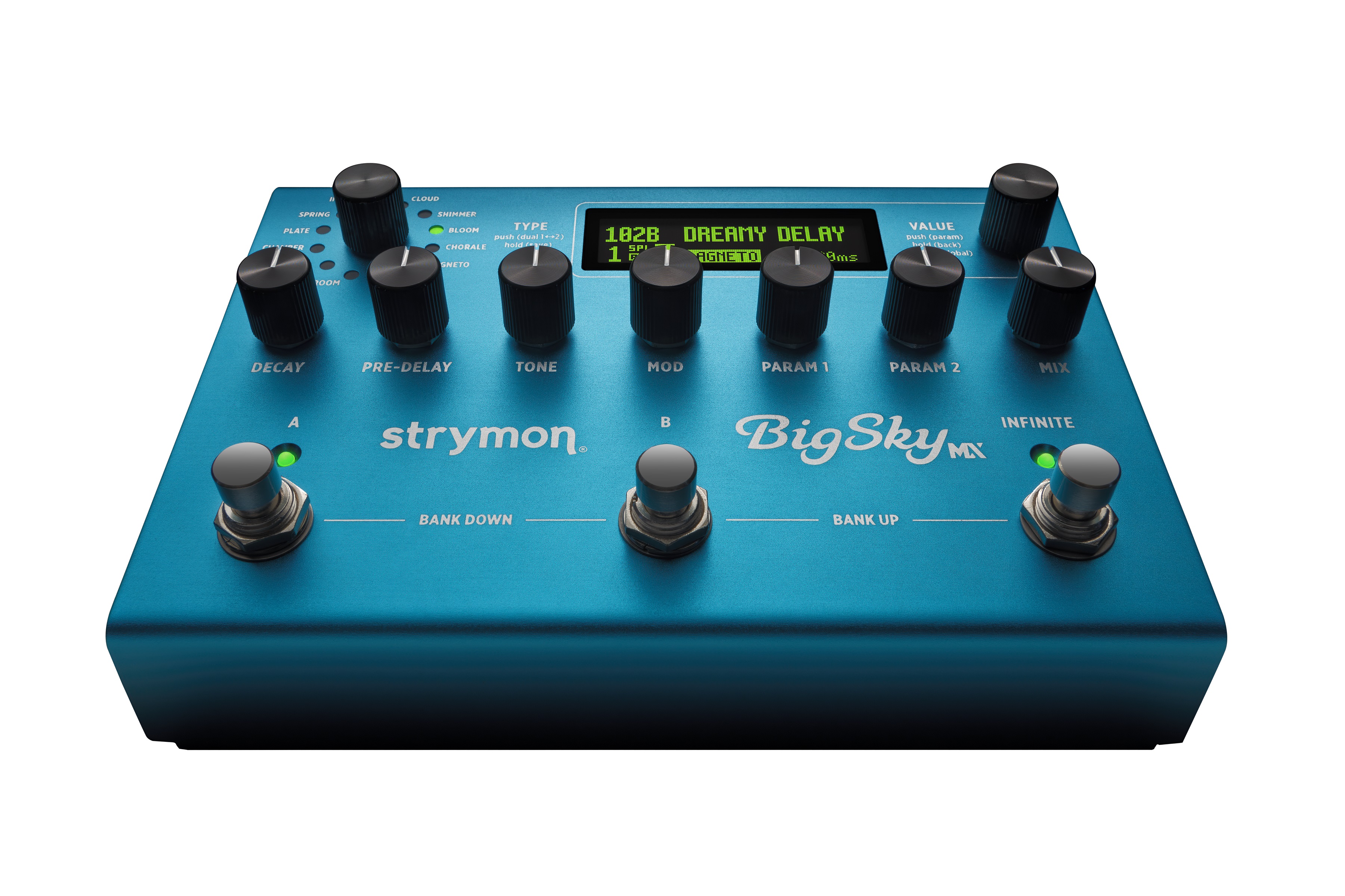 Strymon Bigsky Mx - Reverb/delay/echo effect pedaal - Variation 1