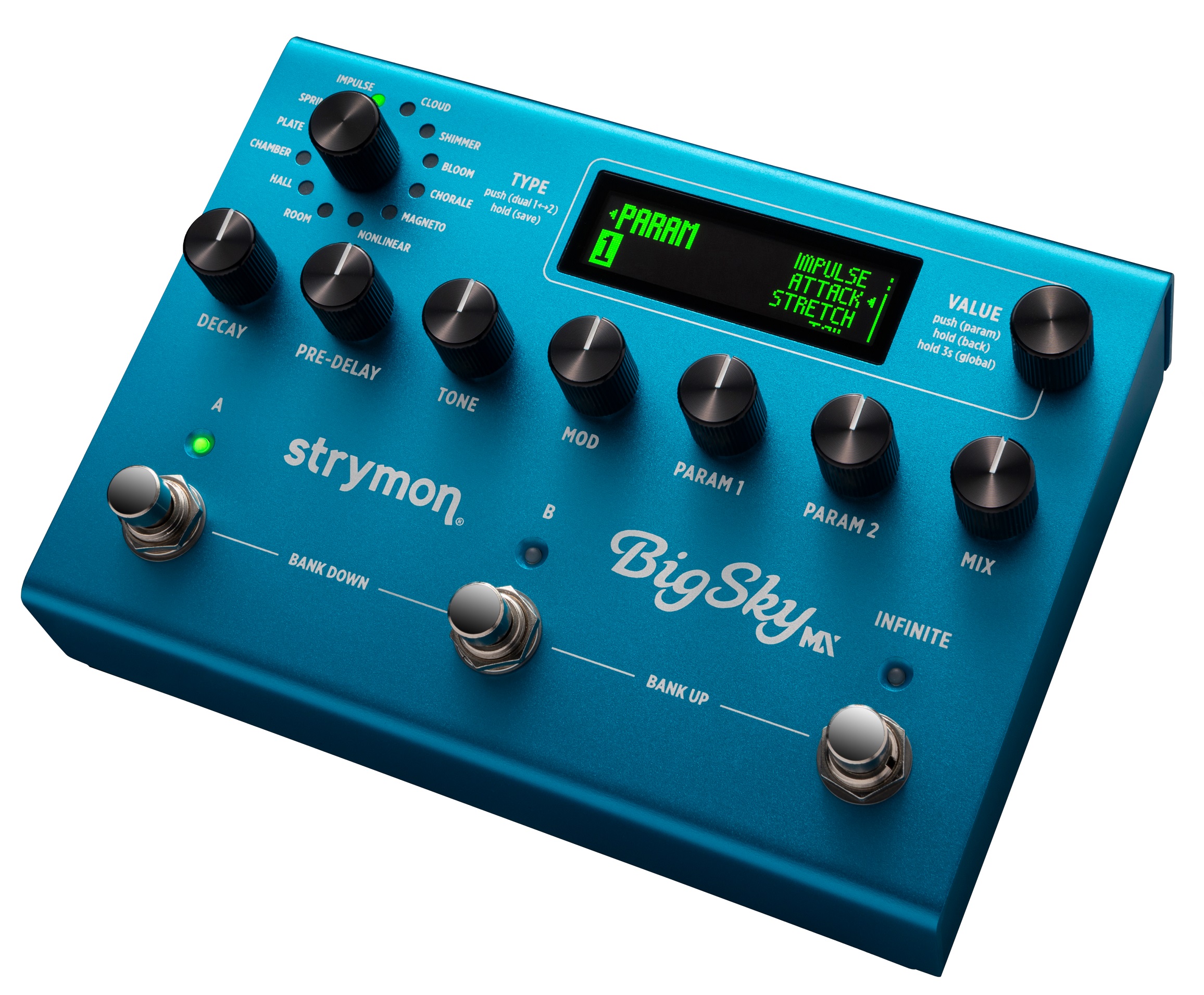 Strymon Bigsky Mx - Reverb/delay/echo effect pedaal - Variation 3