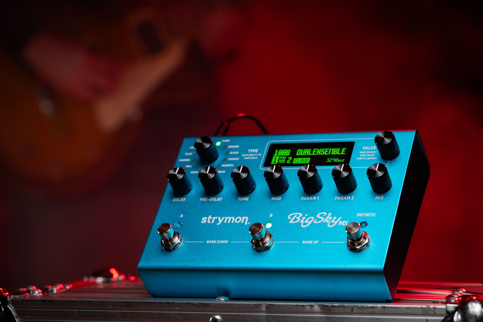 Strymon Bigsky Mx - Reverb/delay/echo effect pedaal - Variation 4