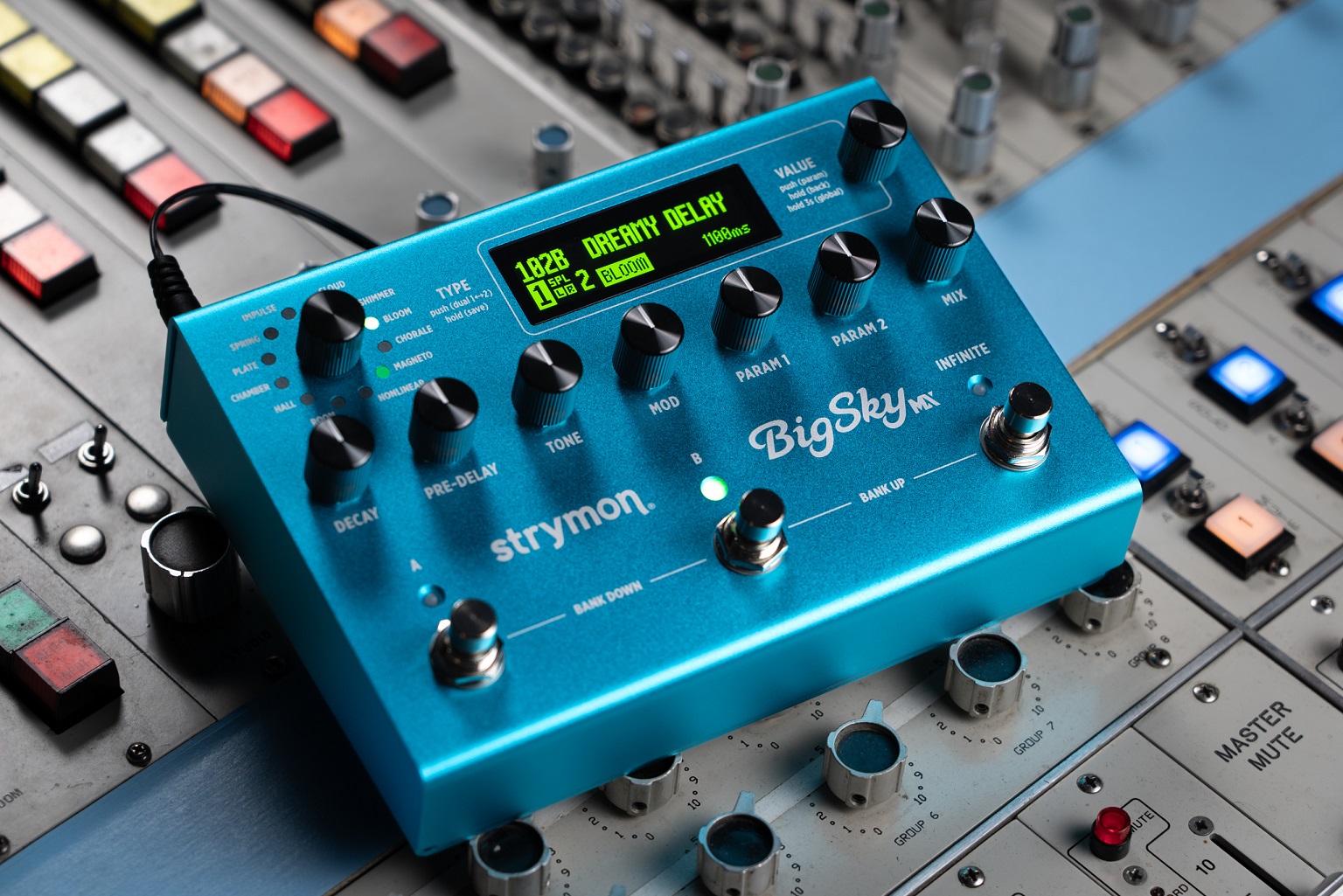 Strymon Bigsky Mx - Reverb/delay/echo effect pedaal - Variation 5